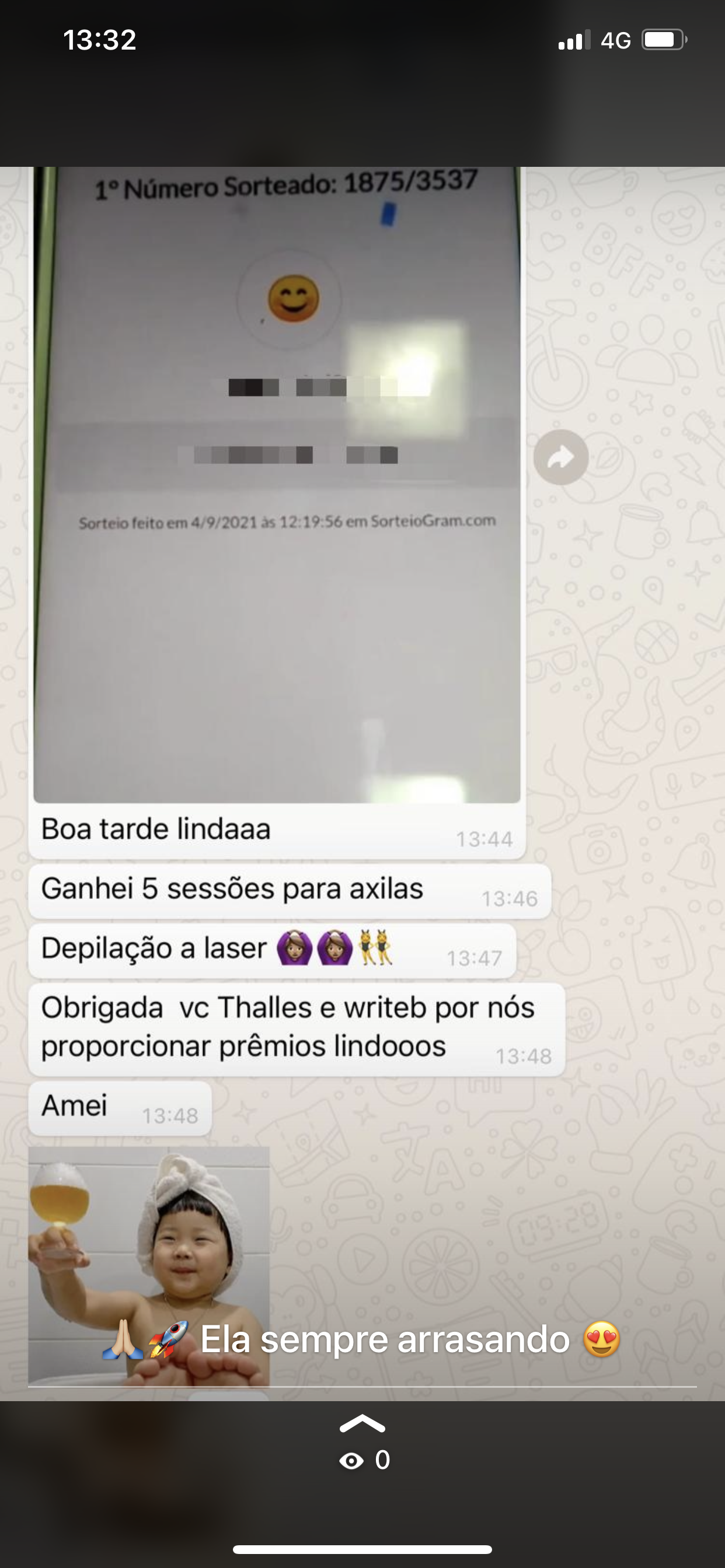 Arrasouuuuuuu 
Mais um dela!