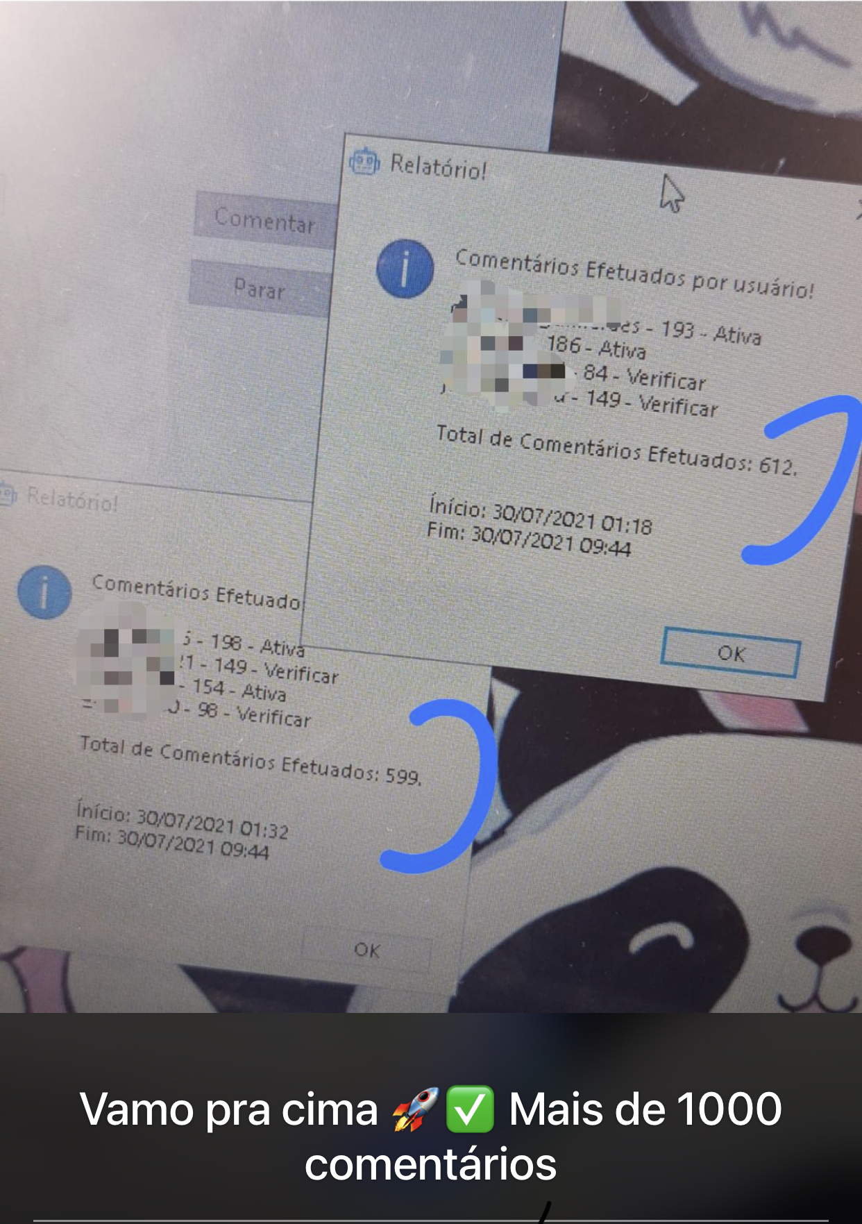 Mais de 1000 comentários
Quanto mais comentar mais chances de ganhar. Bora pra cima!!!!
