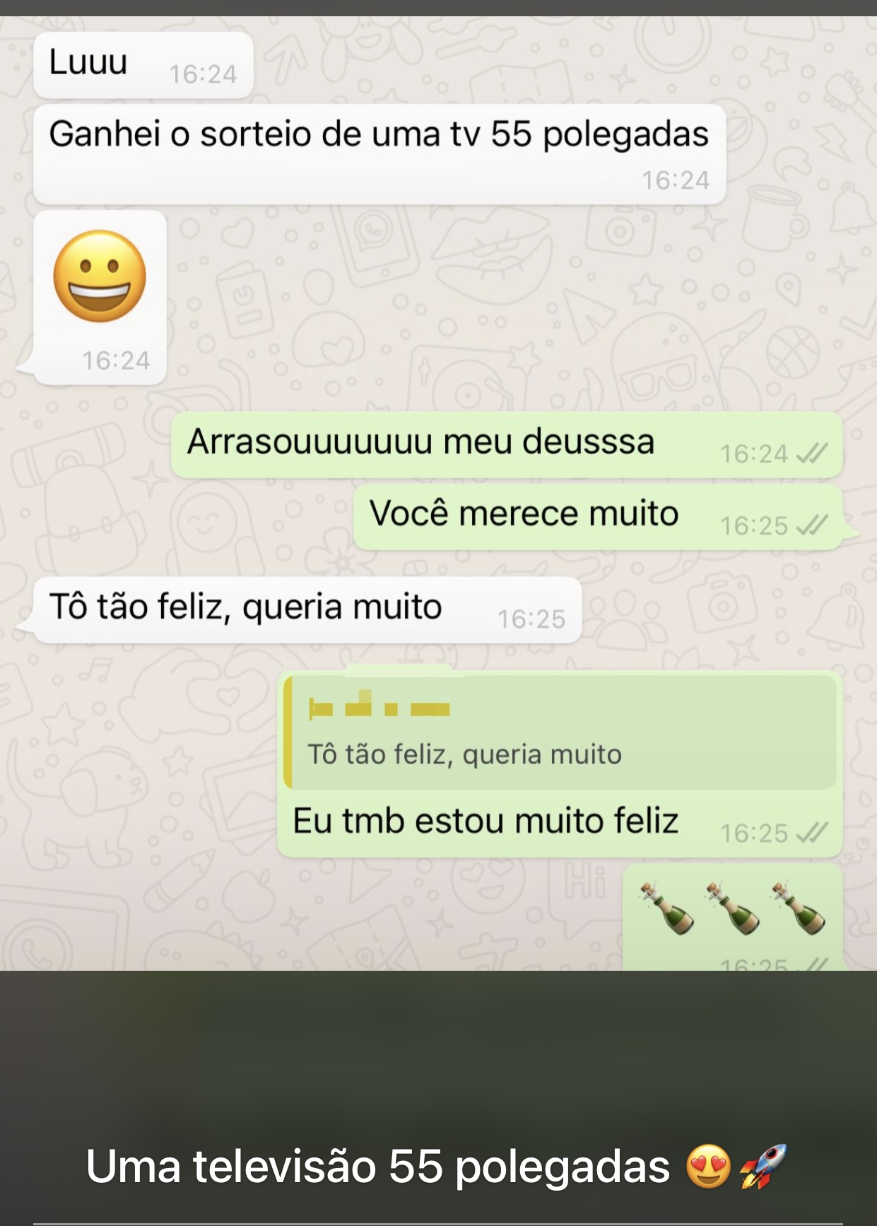 Parabéns Arrasouuuuu
Que venha os próximos !!